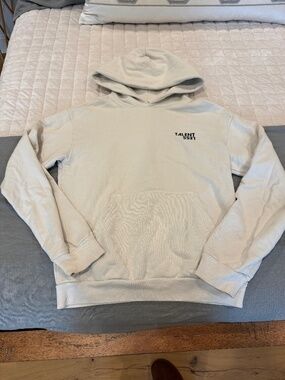 Talentless Hoodie Off White Heavyweight Pullover Sweatshirt